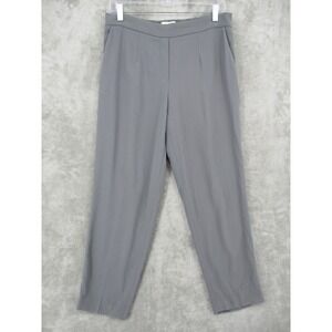 Babaton Pants 10 Cohen Ankle Pull On Trouser Crepe Aritzia Minimalist Lined Gray